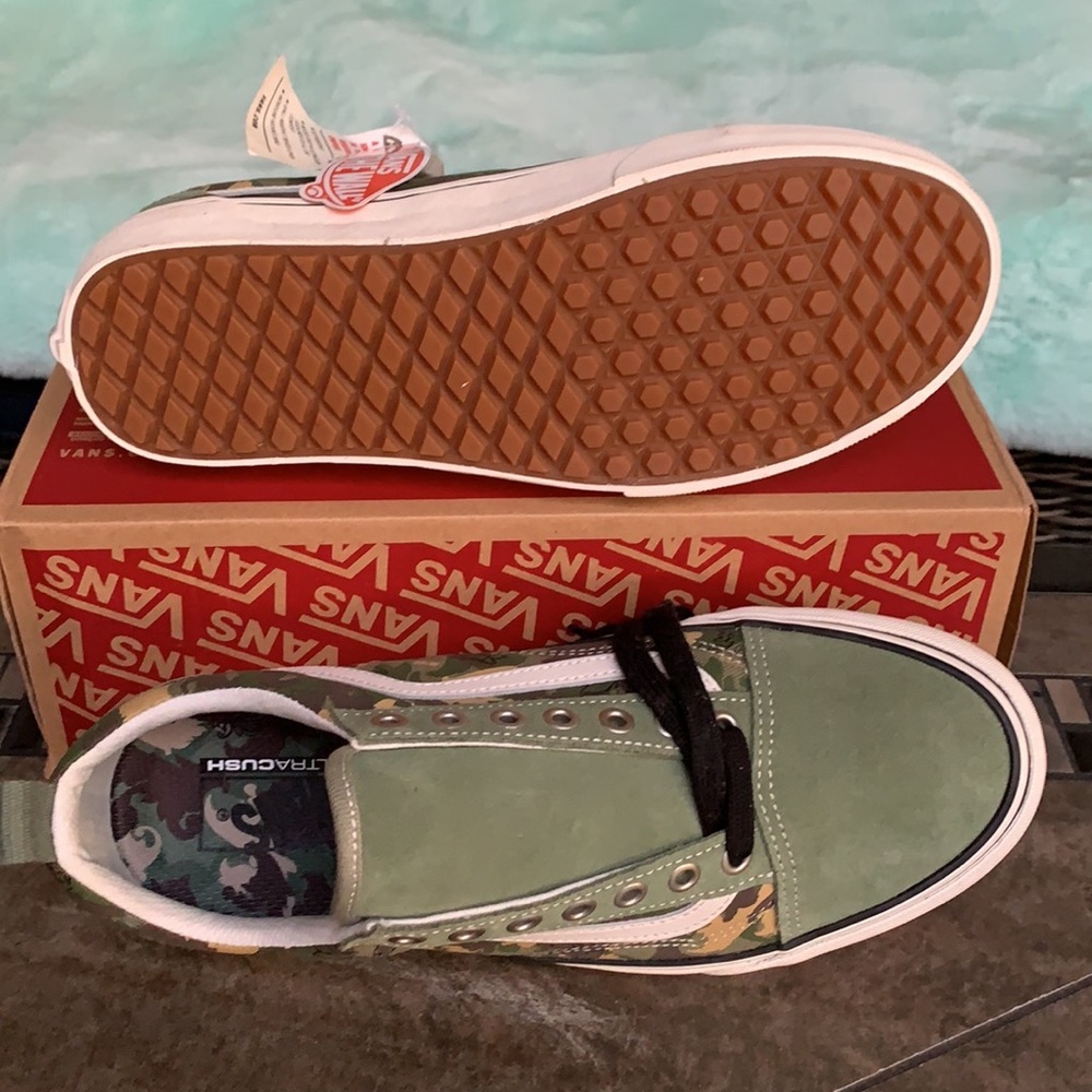 VANS OLD SKOOL UC BJ BELTS OIL Gm/Olivine WMNS sneakers - Picture 5 of 16